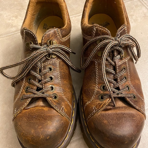 Other - Dr. Martens Chunky Oxford Shoes. Some wear but still in great shape
